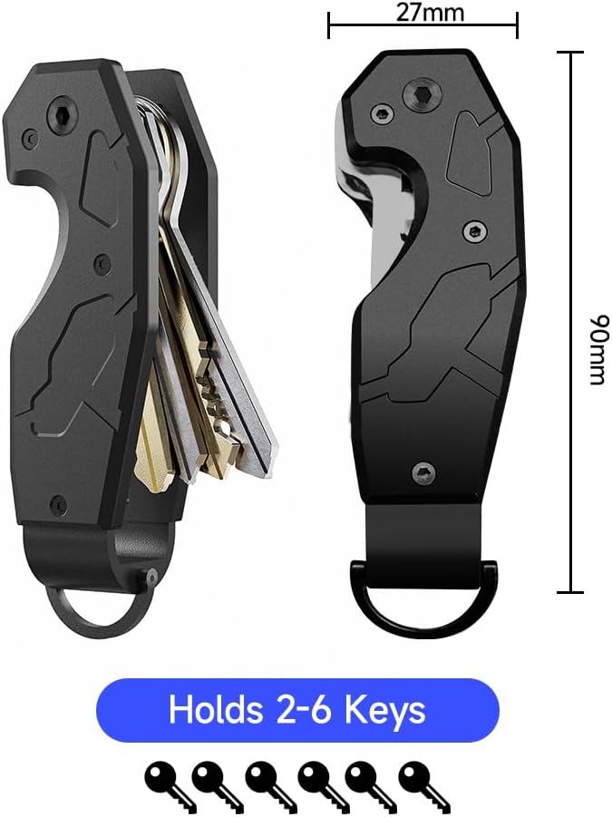 Zeeker Compact Key Organizer Keychain - Image 7
