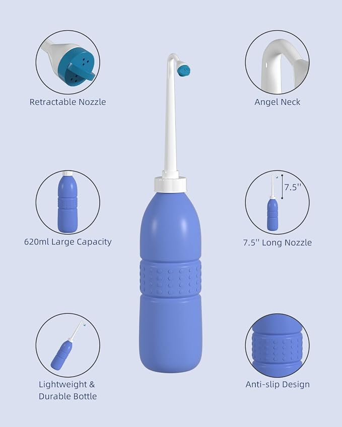 Hibbent Portable Bidet Sprayer and Travel Bidet - Image 2