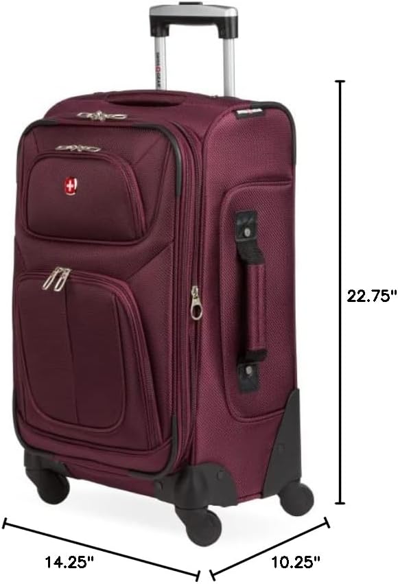 SwissGear Sion Softside Expandable Luggage, Carry-On 21-Inch - Image 11