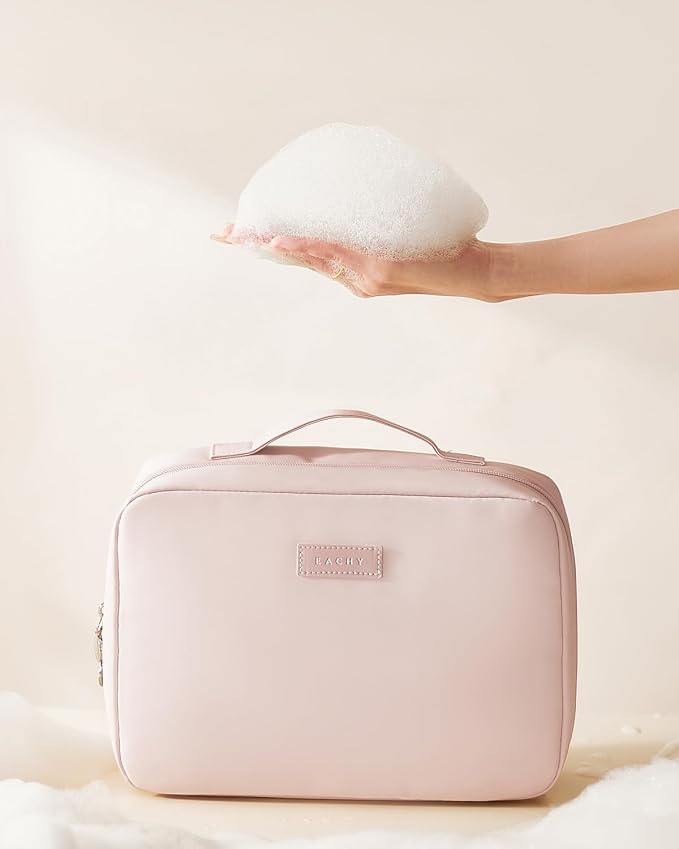 EACHY Travel Toiletry Bag with Hanging Hook, Portable Makeup Cosmetic Bags - Image 7