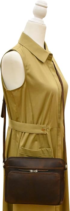 ili New York Genuine Leather Crossbody Bags - Image 6