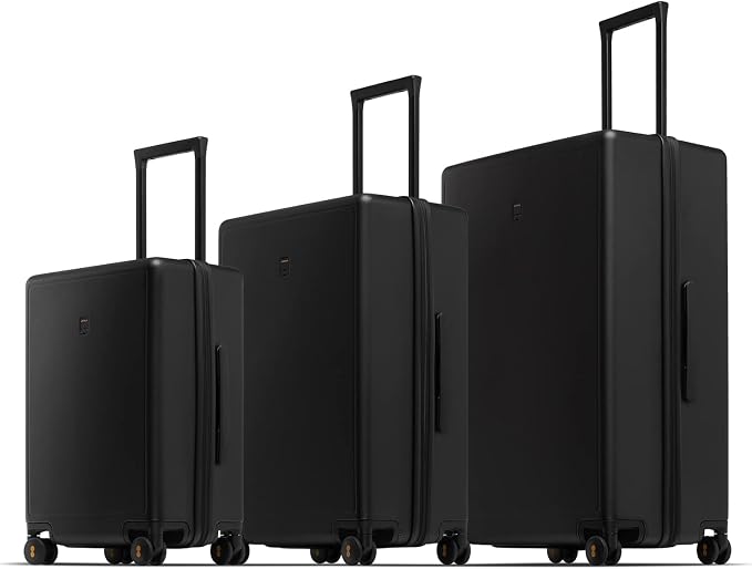 LEVEL8 Luggage Sets 3 Piece, 20 Inch Carry on, 24&28 Checked Hardshell by LEVEL8