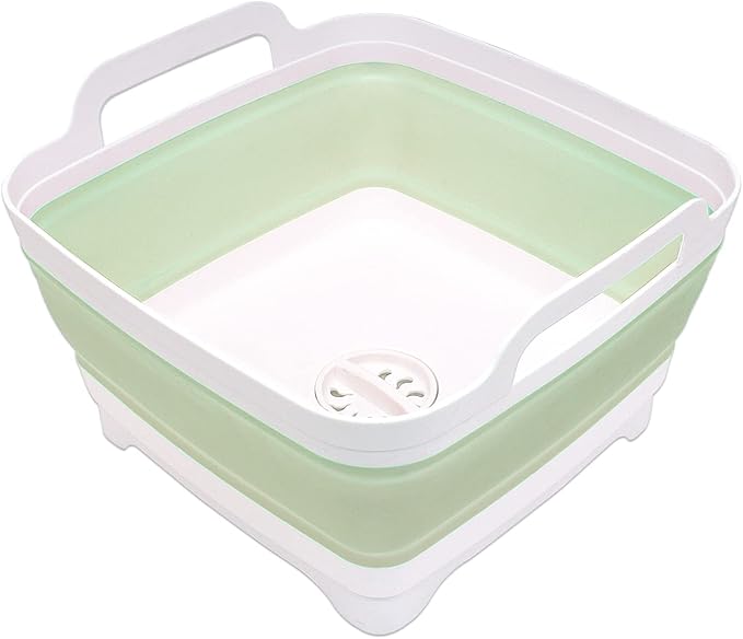 2.4 Gal Collapsible Dish Basin by Goderewild