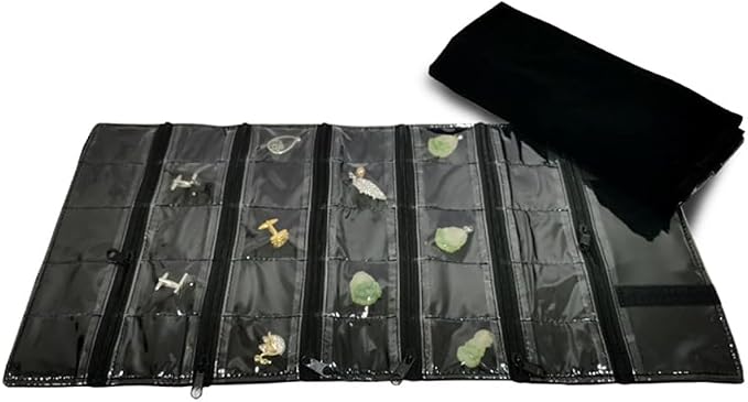 Travel Jewelry Roll Bag Portable Organizer Pouch - Image 3