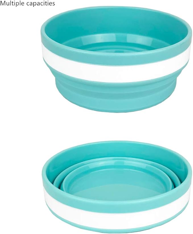 CARTINTS 950ml Collapsible Bowls-Silicone Food Storage Containers-Prep/Storage - Image 3
