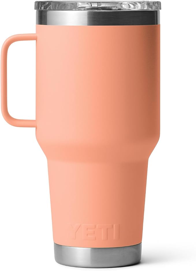 YETI Rambler 30 oz Travel Mug, Stainless Steel, Vacuum Insulated - Image 4