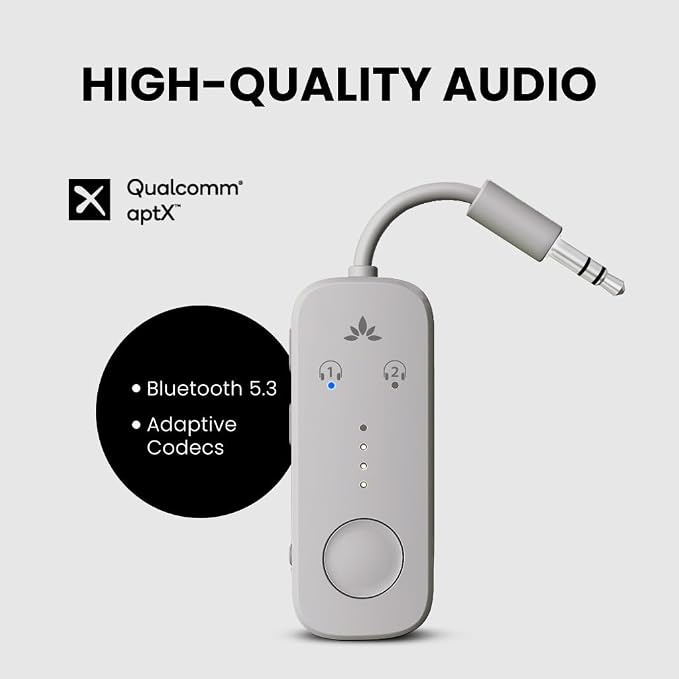 Avantree Relay - Airplane Bluetooth 5.3 Adapter - Image 3