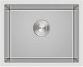 24 inch Undermount Kitchen Sink, 24 x 18 inch Single Bowl Stainless Steel by DROPINKITCHENSINK