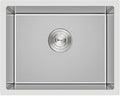 20 x 16 Inch Undermount Kitchen Sink, 304 Stainless Steel Single Bowl Small by DROPINKITCHENSINK