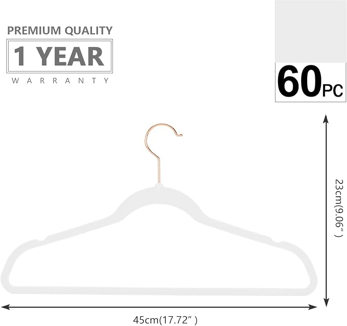 MIZGI Premium Velvet Hangers Heavy Duty - Image 6