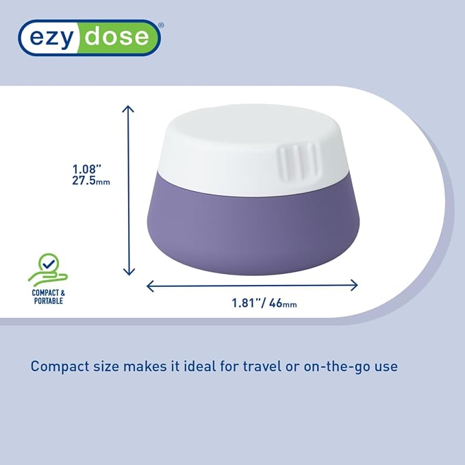 EZY DOSE Silicone Jar, Washable and Reusable, Versatile and Durable Container - Image 2