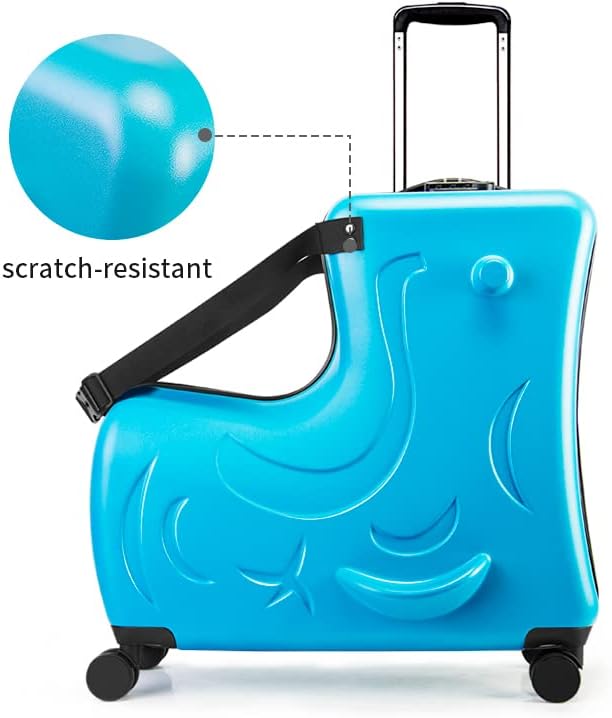 Kids’ Storage & Ride-On Travel Organizer – Dual-Purpose Children’s Suitcase - Image 4