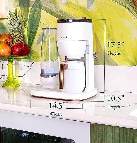 Café Specialty Grind and Brew Coffee Maker, Single-Serve Option, 10-Cup Thermal - Image 4