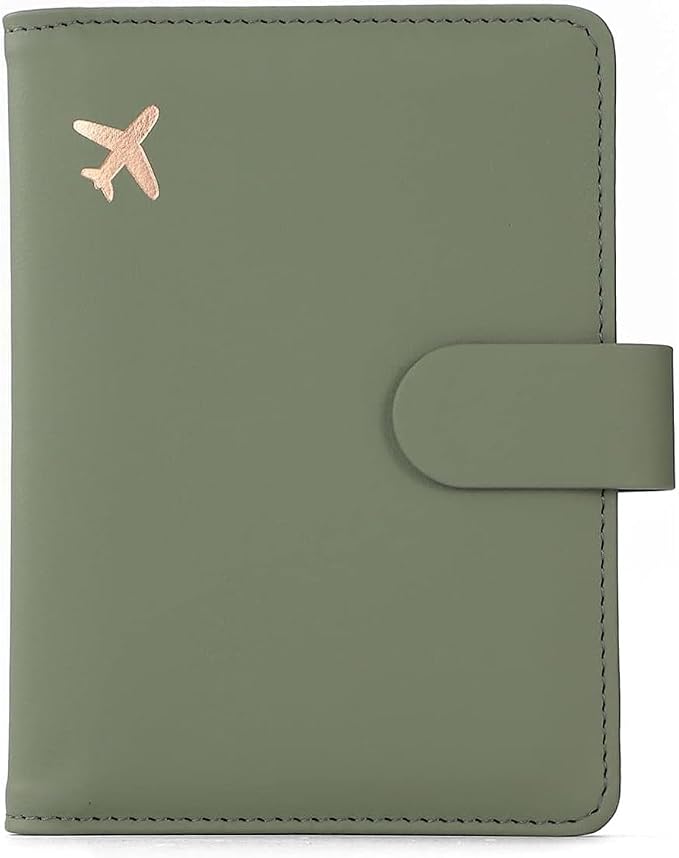 Melsbrinna Premium Leather Passport Holder Covers Case, Waterproof Rfid by Melsbrinna