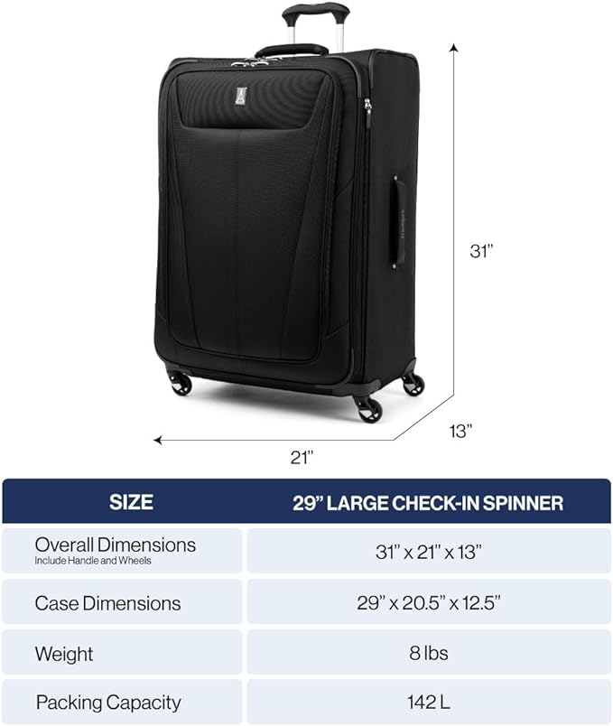 Travelpro Maxlite 5 Softside Expandable Checked Luggage - Image 7