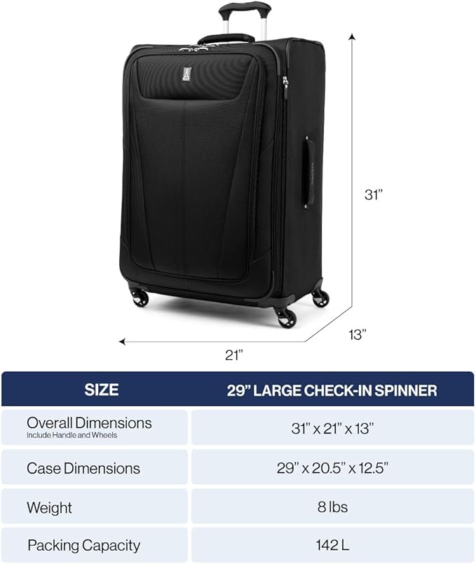 Travelpro Maxlite 5 Softside Expandable Checked Luggage - Image 6