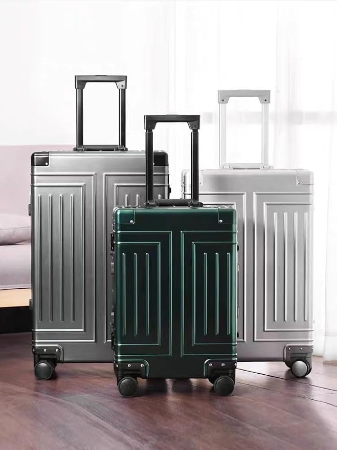 All Aluminum Carry On Luggage，Cut from Whole Aluminum Sheet，22x14x9 Airline - Image 3