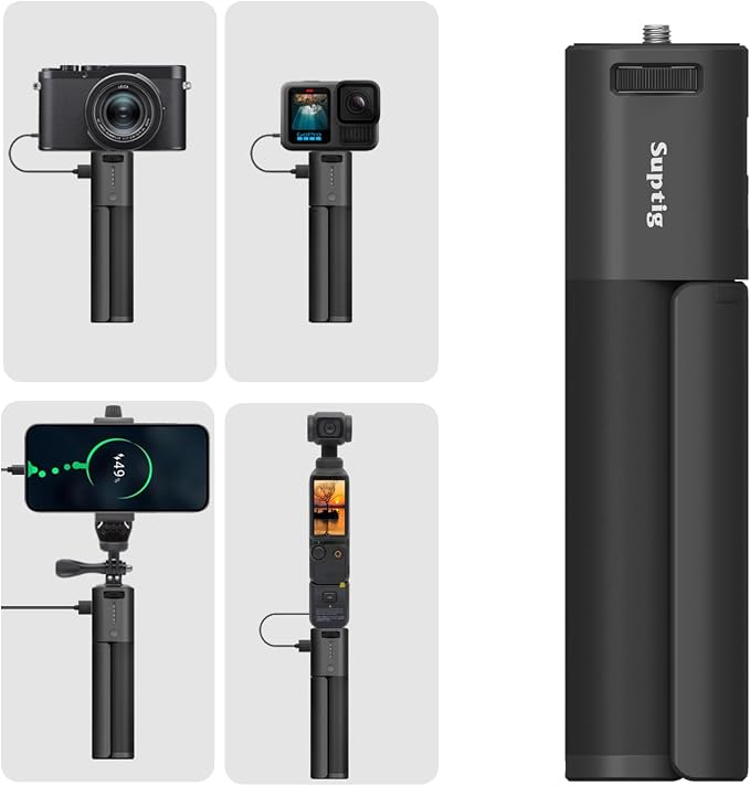 Suptig Handle Power Bank Mount, Battery Charger 10000mAh Comptible - Image 2