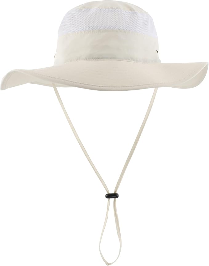 Home Prefer UPF 50+ Men's Sun Hat Wide Brim Bucket Hat UV Protection Hat - Image 2