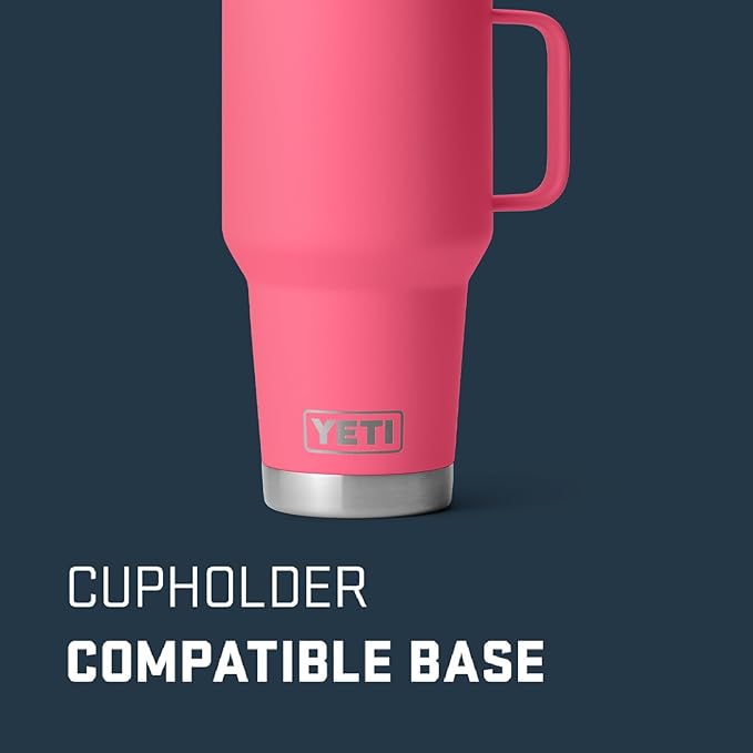 YETI Rambler 30 oz Travel Mug, Stainless Steel, Vacuum Insulated - Image 3