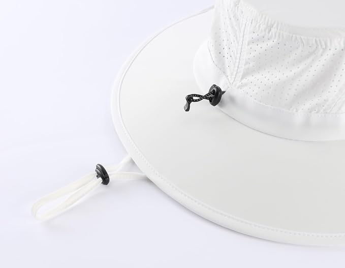 Home Prefer UPF 50+ Sun Hats for Men Women Foldable Wide Brim Fishing Hat Quick - Image 7