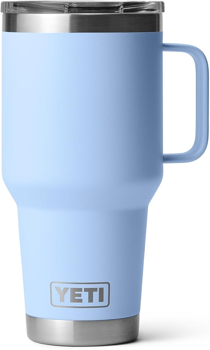 YETI Rambler 30 oz Travel Mug, Stainless Steel, Vacuum Insulated - Image 6
