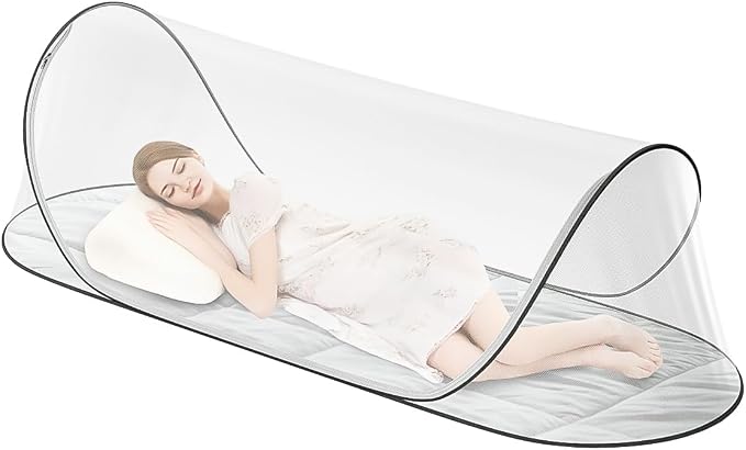 78 * 31 * 22Large Pop-Up Mosquito Net, Lightweight, Breathable, and Soft by Unknown
