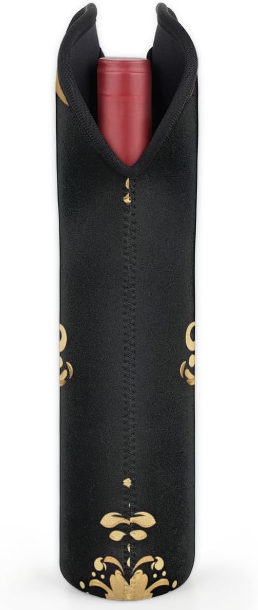 Neoprene Wine Tote, Bottle Carrier Gag Insulating Neoprene Thicker, Insulated - Image 6