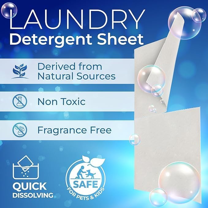 Gull Living Home Travel Laundry Detergent Sheets - Image 6