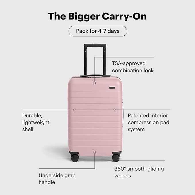 Away Bigger Carry-On Luggage, Lightweight Hardside Large Suitcase - Image 3