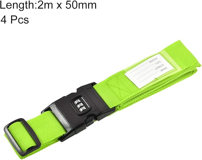 uxcell Luggage Straps Suitcase Belts - Image 4