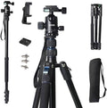 71" Camera Lightweight Foldable Aluminum Tripod & Monopod by JAFUQAW