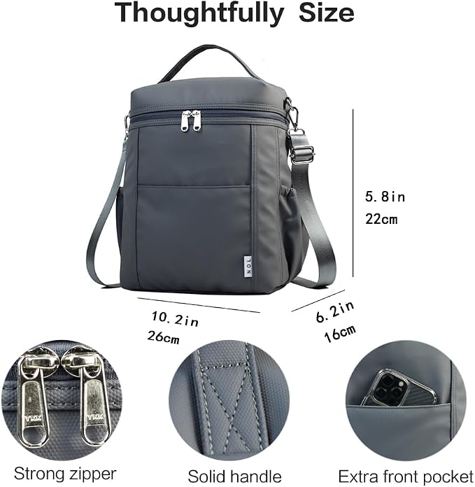 NOL Natural Organic Lifestyle Insulated Lunch Bags - Image 4