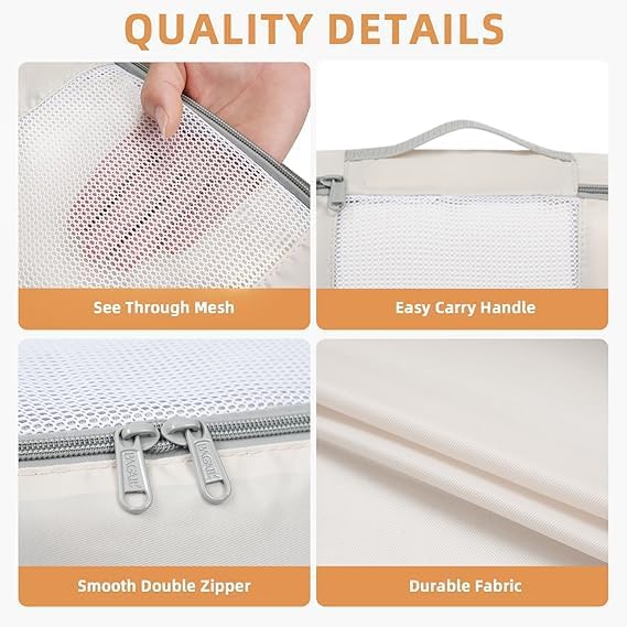 BAGAIL 6 Set/8 Set/10 Set Packing Cubes Various Sizes Packing Organizer - Image 5