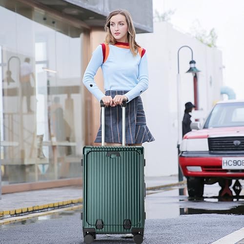 feilario 20in Aluminium Frame PC Hard Shell Spinner Wheels Luggage, Built-In - Image 8