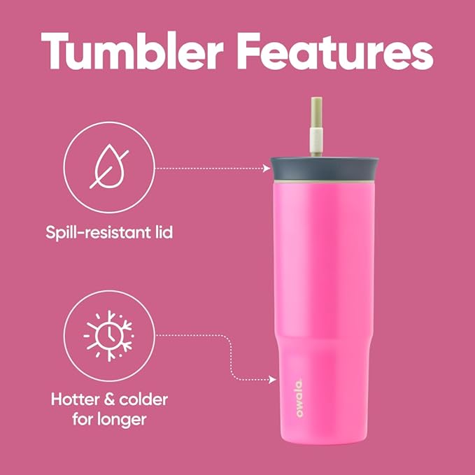 Owala Stainless Steel Triple Layer Insulated Travel Tumbler - Image 3
