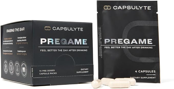 Pregame | Prevent Feeling Awful After Drinking | Alcohol Aid and Liver Health | by Unknown