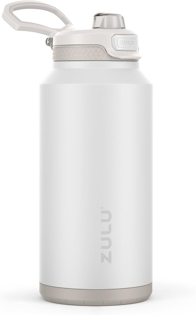 ZULU Powerfill Pro 64oz Half Gallon Stainless Steel Water Bottle by Zulu