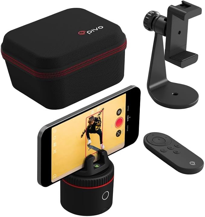 Pivo Pod Classic Auto Tracking Phone Holder, Face & Body Tracker, 360° Rotation by Pivo