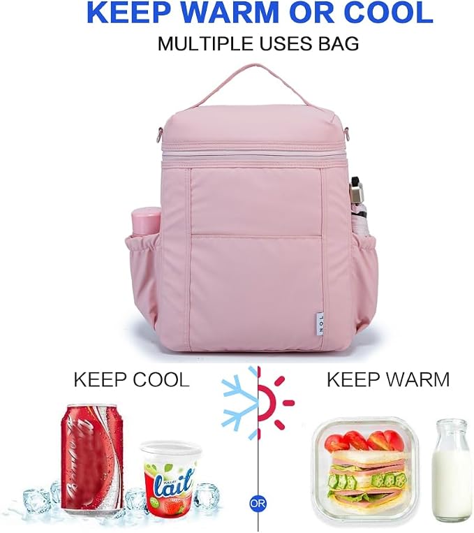 NOL Natural Organic Lifestyle Insulated Lunch Bags - Image 2