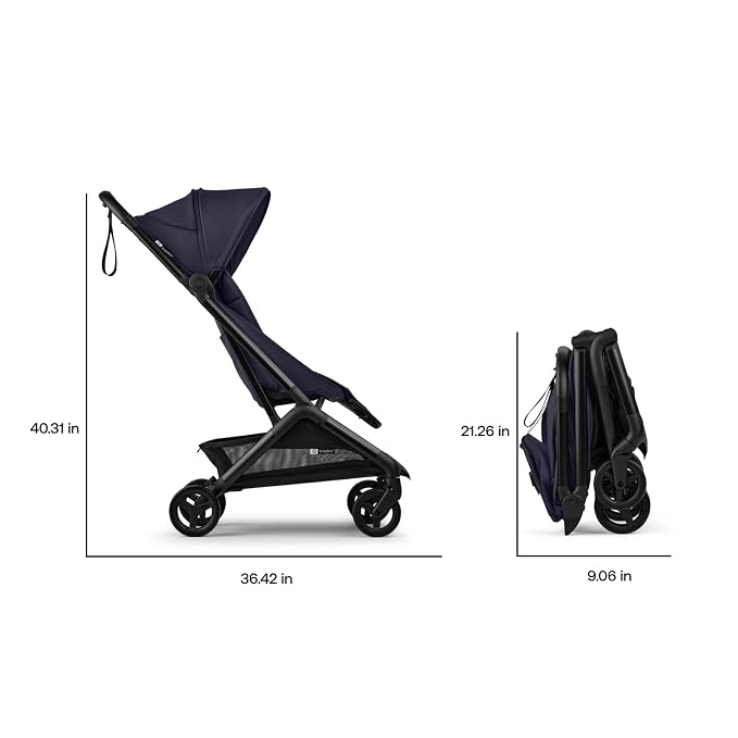 Bugaboo Butterfly 2 Travel Stroller, Ultra-Compact One-Second Fold, Lightweight - Image 2