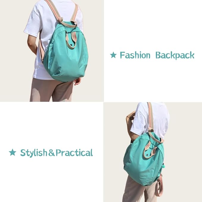 Backpack for Women Men, Large Capacity Leisure Backpacks, Casual College - Image 4