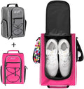 Wolt 2 Pcs Golf Shoe Bag for Travel- Zippered Shoes Carrier Bags by WOLT