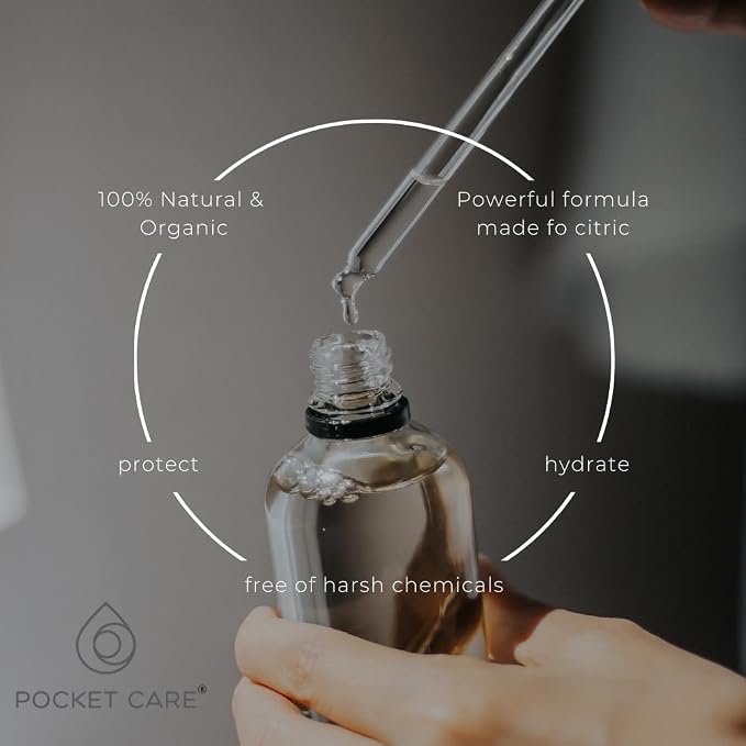 POCKET CARE | 3 Pack Unscented Hand Moisturizing cleanser Spray .50 Fl OZ each - Image 7