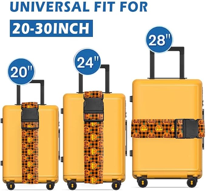 Luggage Straps for Suitcases Travel Belt Accessories, Cute Suitcase Strap - Image 2