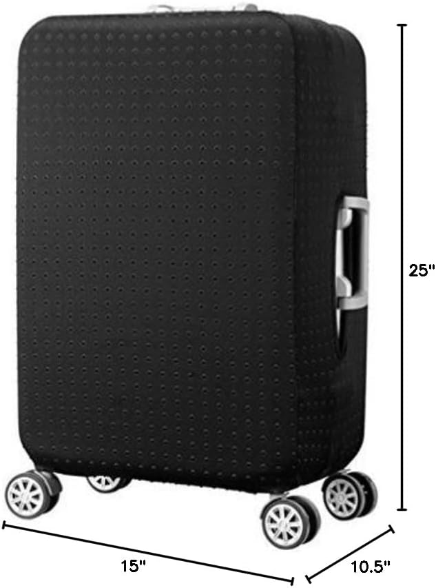 7-mi Water Resistant Print Trolley Case, Size L: Fit 28-30 Inch Luggage - Image 8