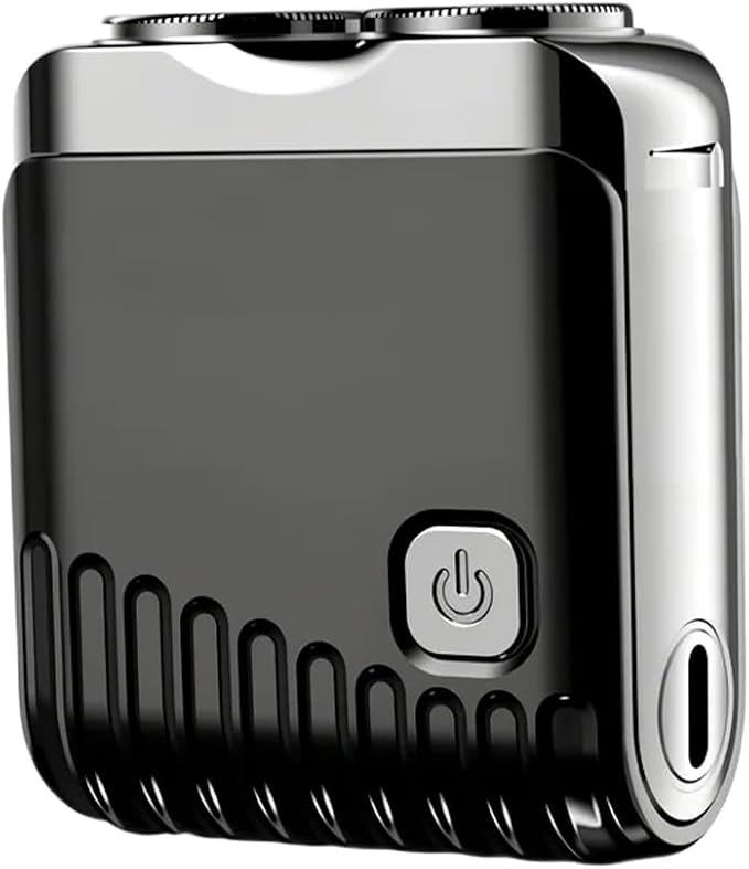 Mini Electric Shaver, Dual Head Waterproof Rechargeable Razor Mini Wet Dry by ASFANST