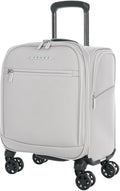 Verage Under Seat Luggage with Wheels, Softside Small Suitcase Spinner Carry On by VERAGE
