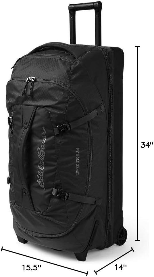 Eddie Bauer Expedition Rolling Duffel Bag - Image 2