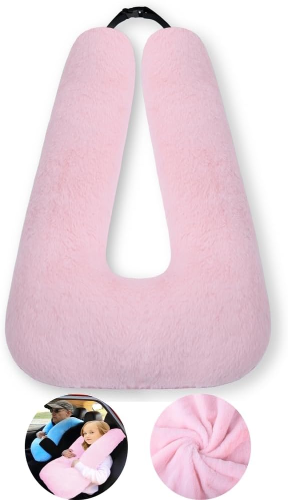 Travel Pillow Cushion for The Back Seat of Car Car Pillow for Kids A Sleeping by FHSGGP